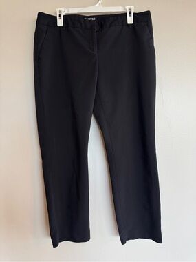 Express Columnist Black Ankle Pants Size 12R Workwear Career Business Casual